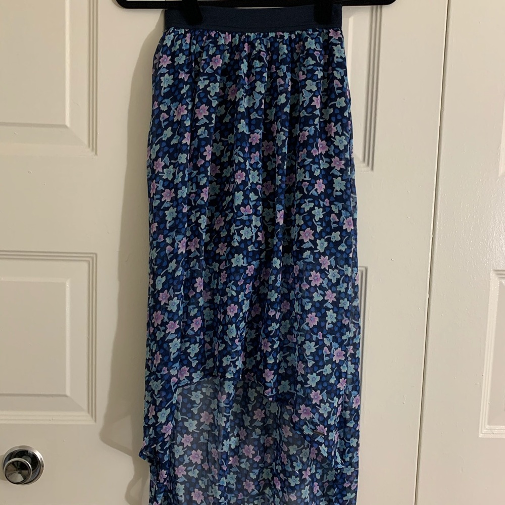 Hollister high low skirt